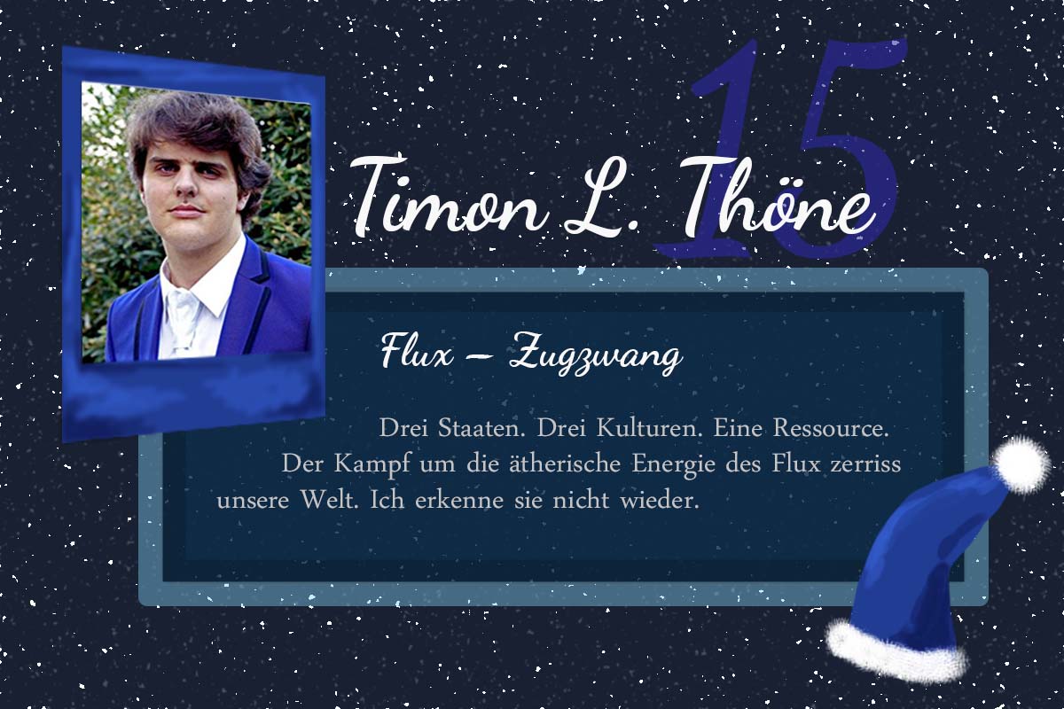 FLUX – Zugzwang – #24Autoren mit Timon L. Thöne