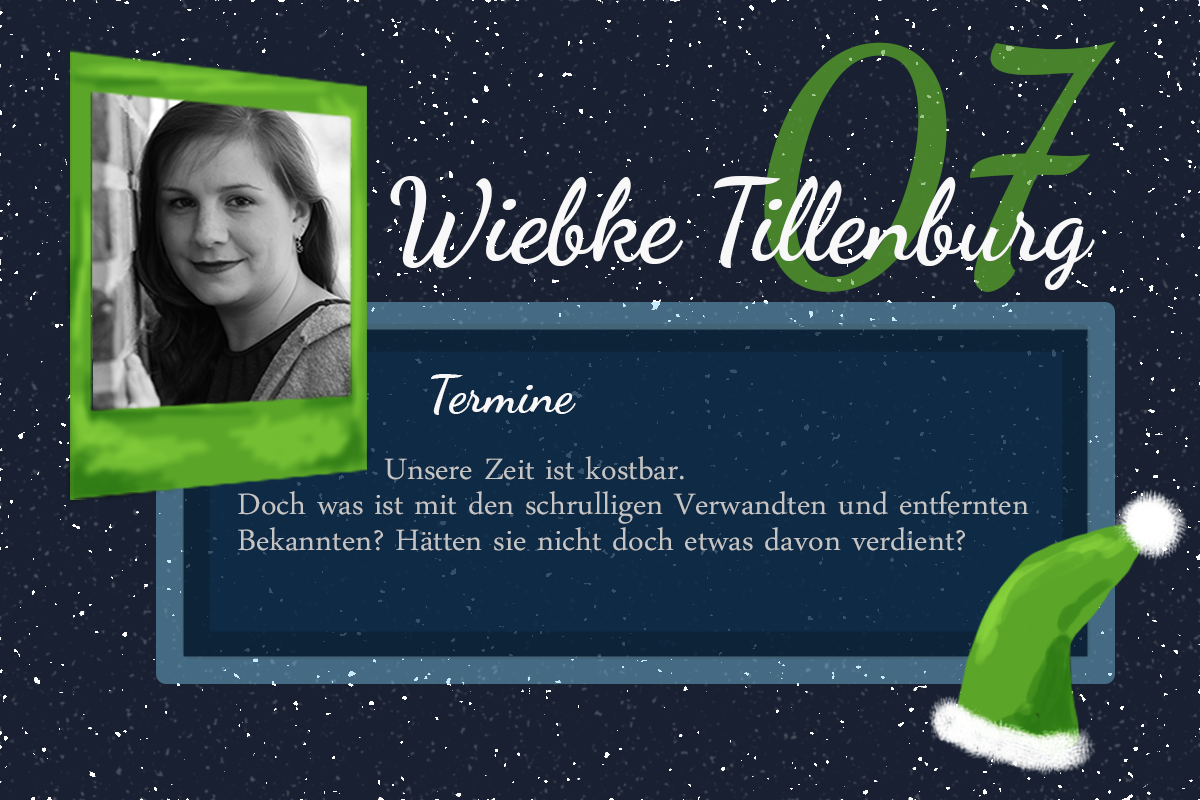 Termine – #24Autoren mit Wiebke Tillenburg