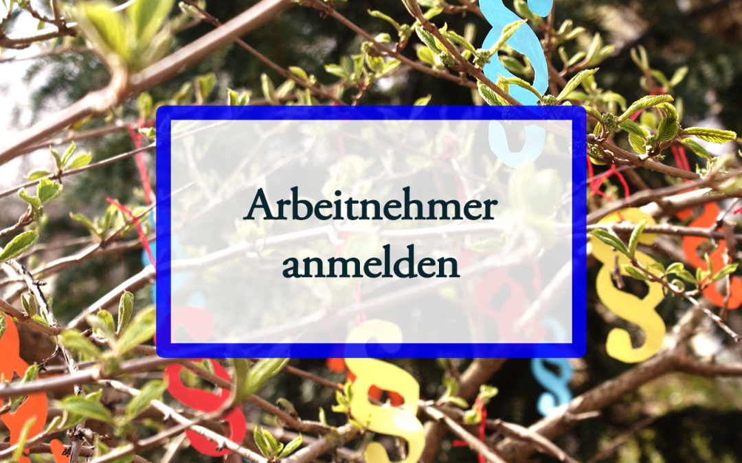 Arbeitnehmer anmelden und was zu beachten ist