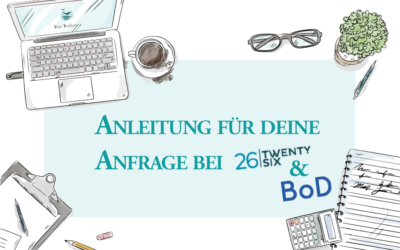 So veröffentlichst du ein Buch über Books on Demand oder TWENTYSIX