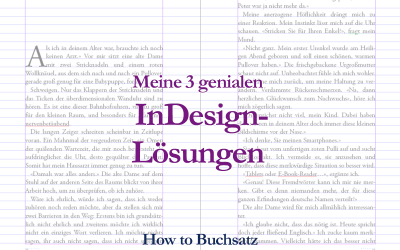 Diese 3 InDesign Buchsatz Ideen habe ich selbst entwickelt